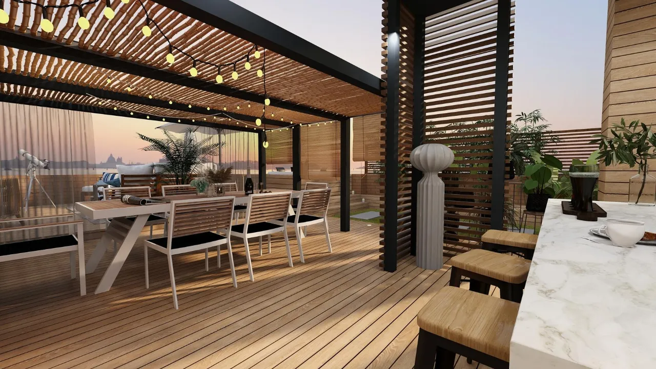 Pergola bioclimatique en aluminium : la solution idéale pour votre jardin