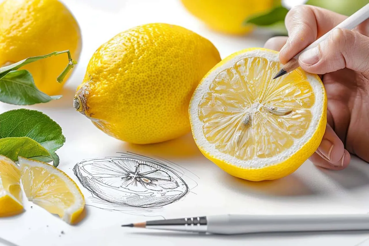 Comment dessiner un citron ?