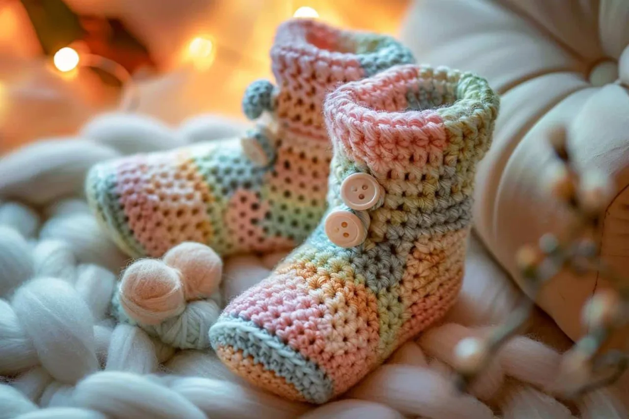 Comment crocheter des chaussons pour bébé ?