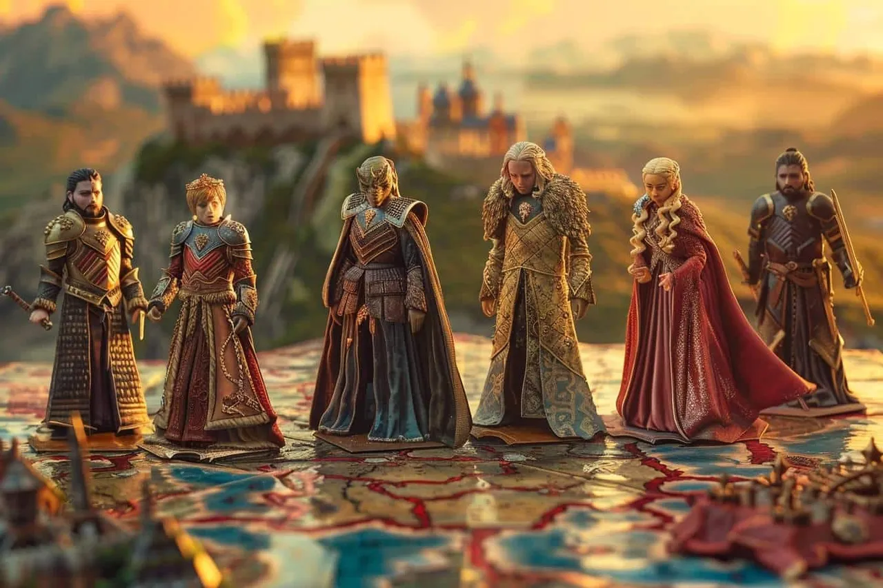 Quels personnages emblématiques sont présents sur la carte Game of Thrones ?