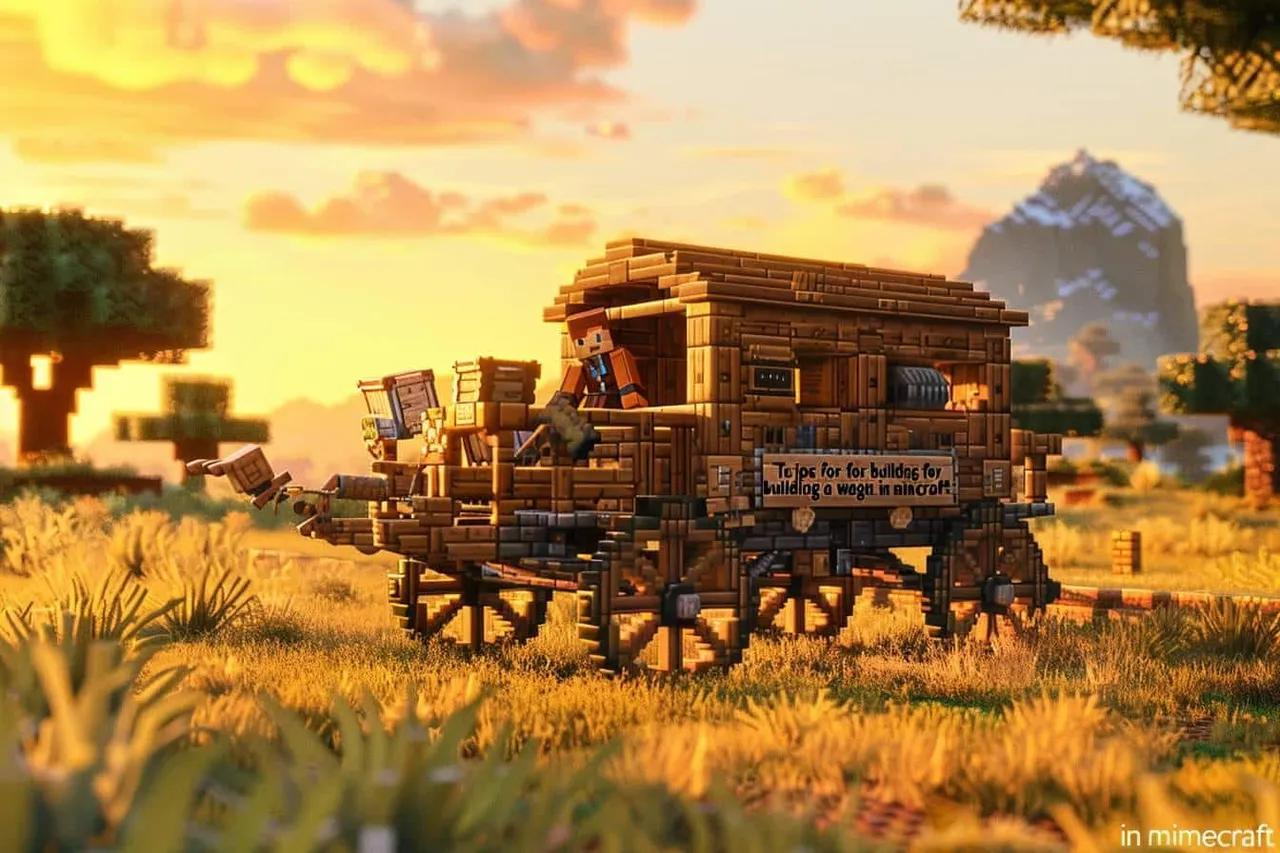 Quelles sont les astuces pour construire un wagon sur Minecraft ?